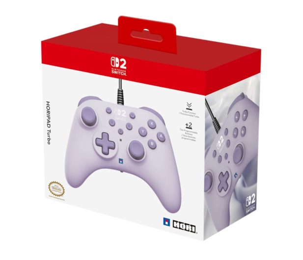 Hori Pad przewodowy Turbo Lavender (switch 2) - 1471589 - zdjęcie 4